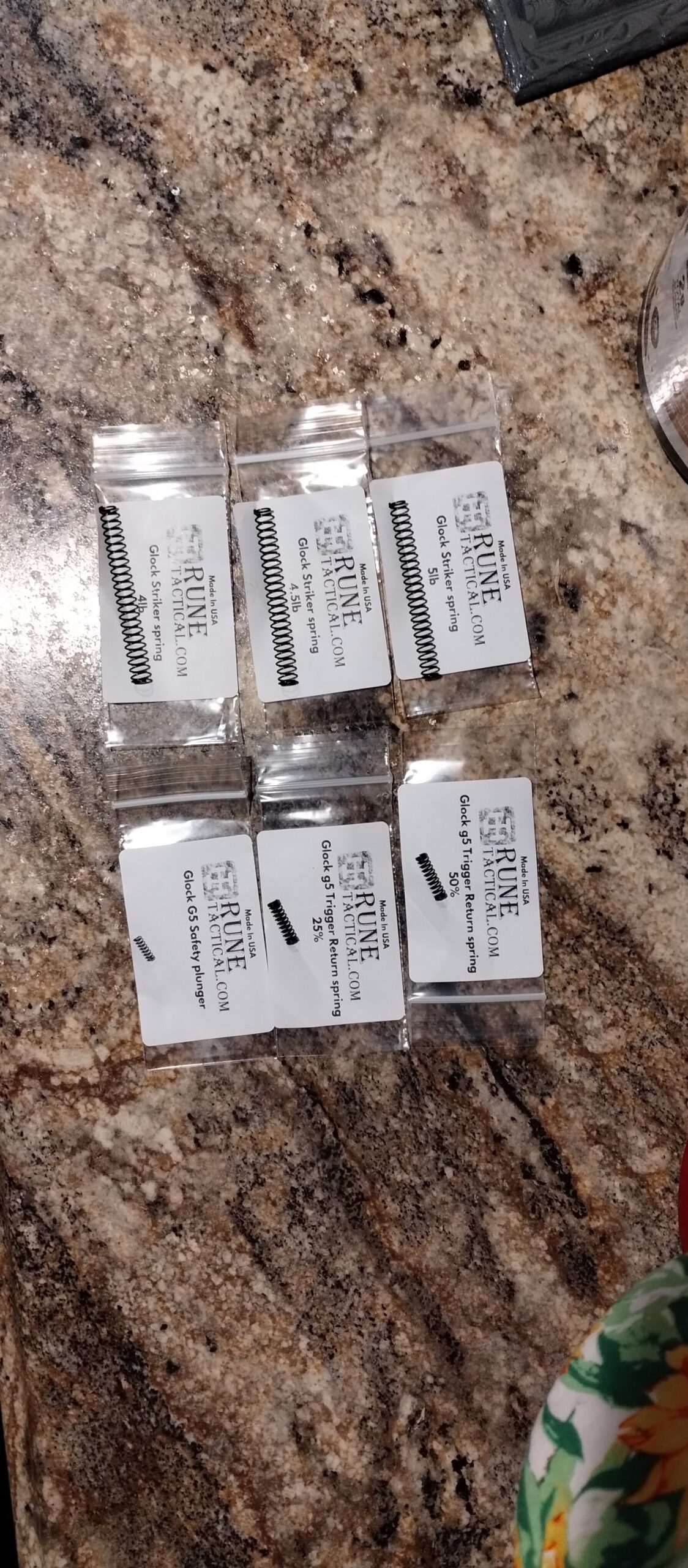 Eemann Tech Glock GEN3/4 Competition Spring Kit